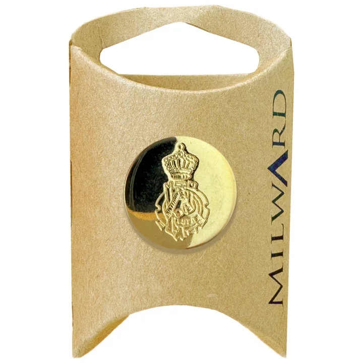 Gold Metal Shank Suit Butto