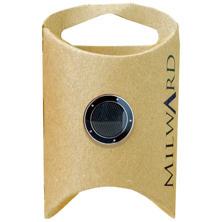 Grey Metal Shank Net Button