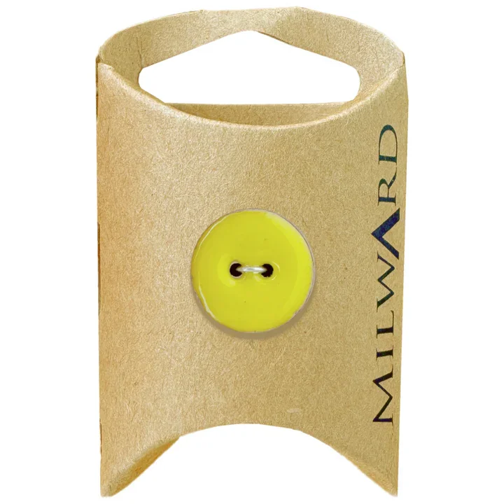 Light Lime Coconut with Epoxy 2-Hole Button