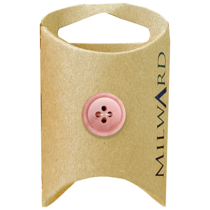 Light Pink Polyester 4-Hole Ombre Button