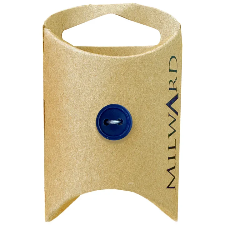 Navy Nylon 2-Hole Basic Button
