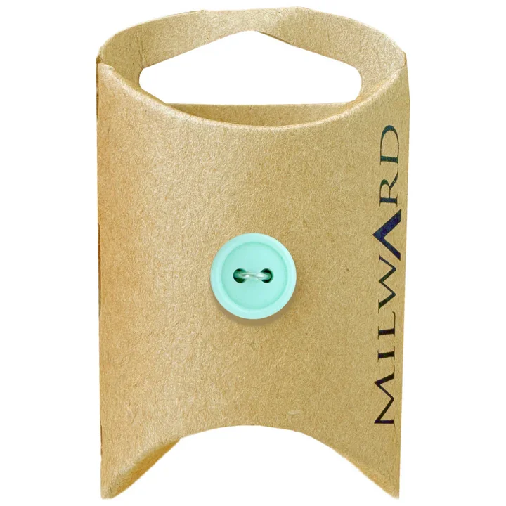 Pale Green Nylon 2-Hole Basic Button