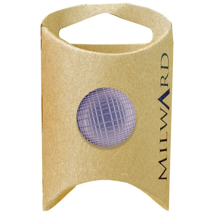 Purple Polyester Shank Laser Grid Button