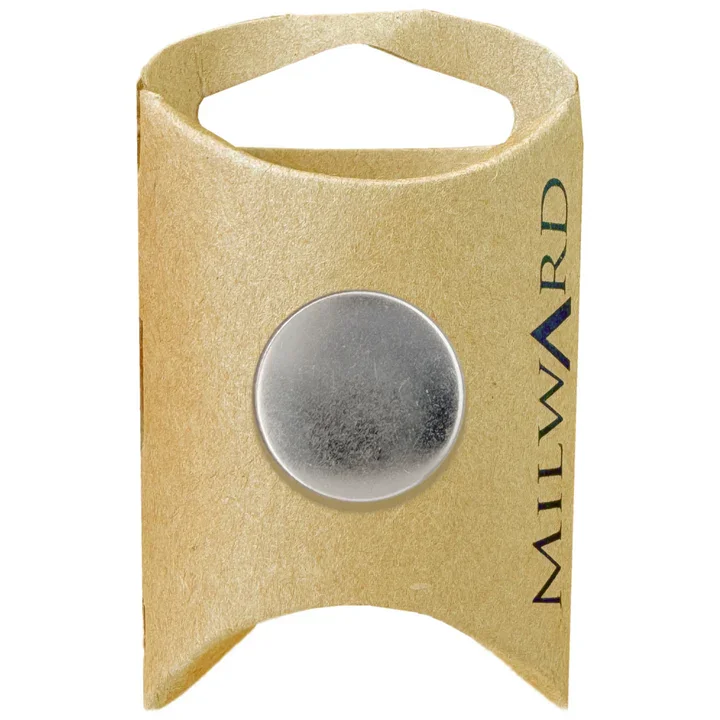 Silver Brass Shank Suit Button