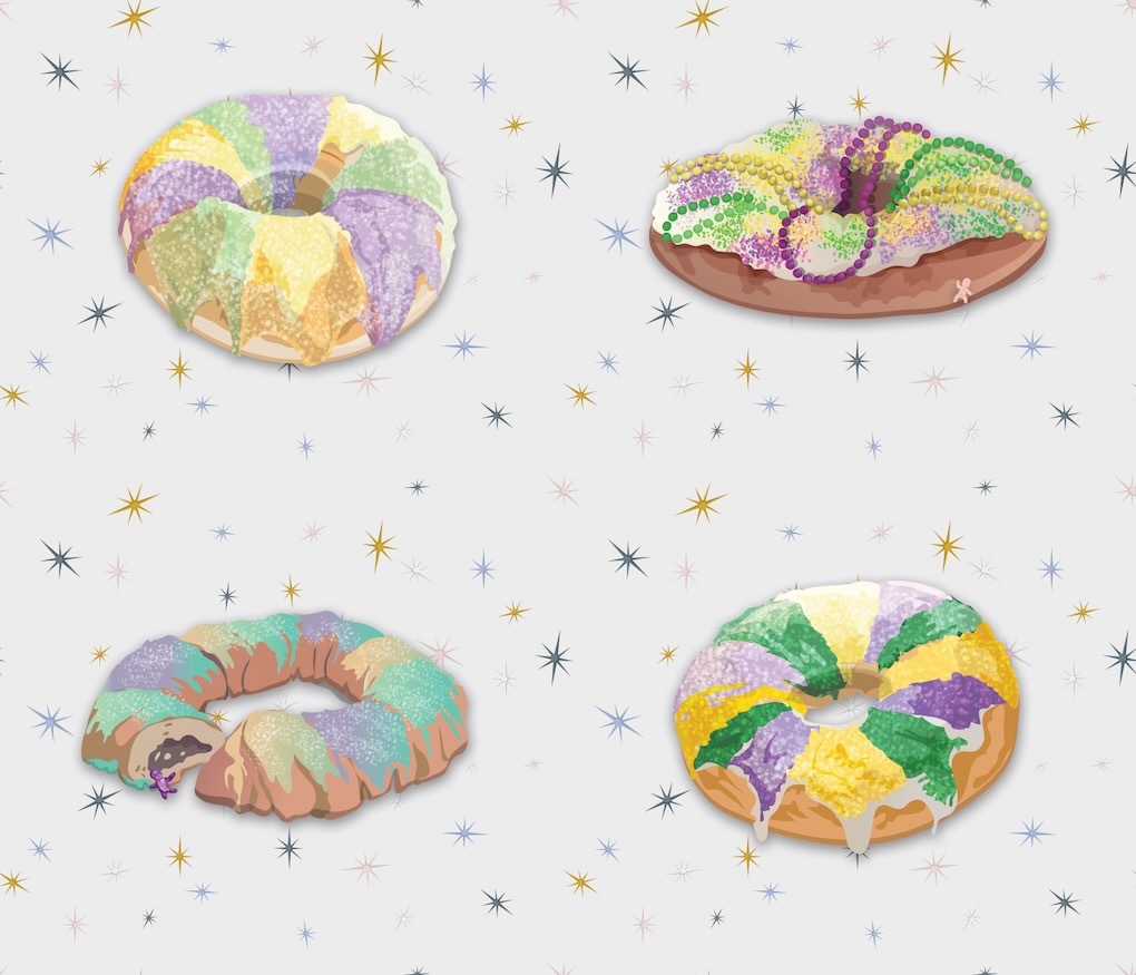 Marillyn in the Moon - Epiphany - Let Them Eat King Cake - Panel