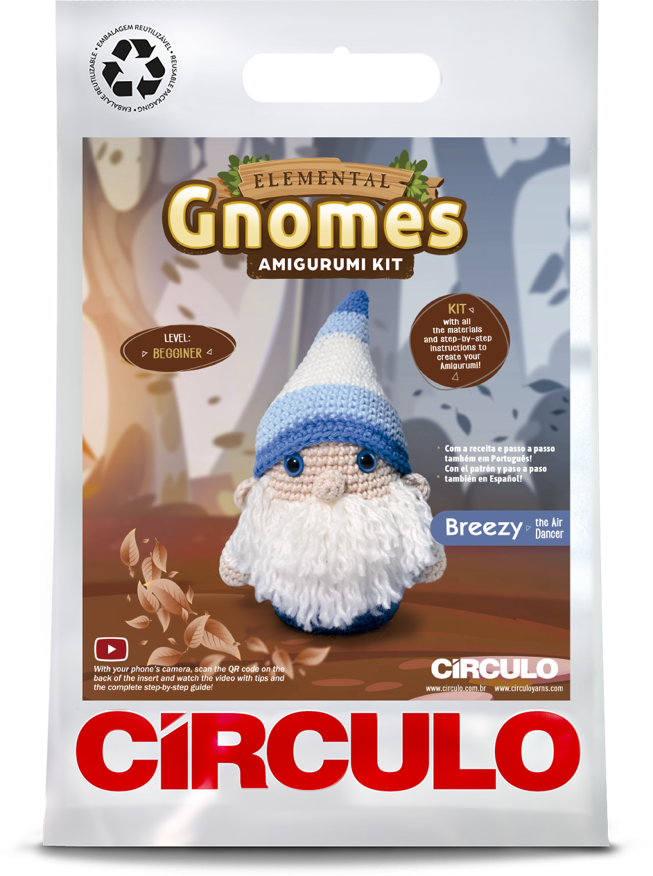 Amigurumi Kit - Elemental Gnomes - 7891113265591