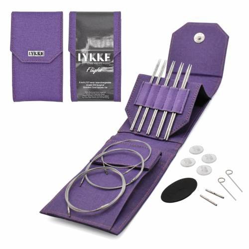 Lykke Flight Stainless Steel Interchangeable Circular Needle Set