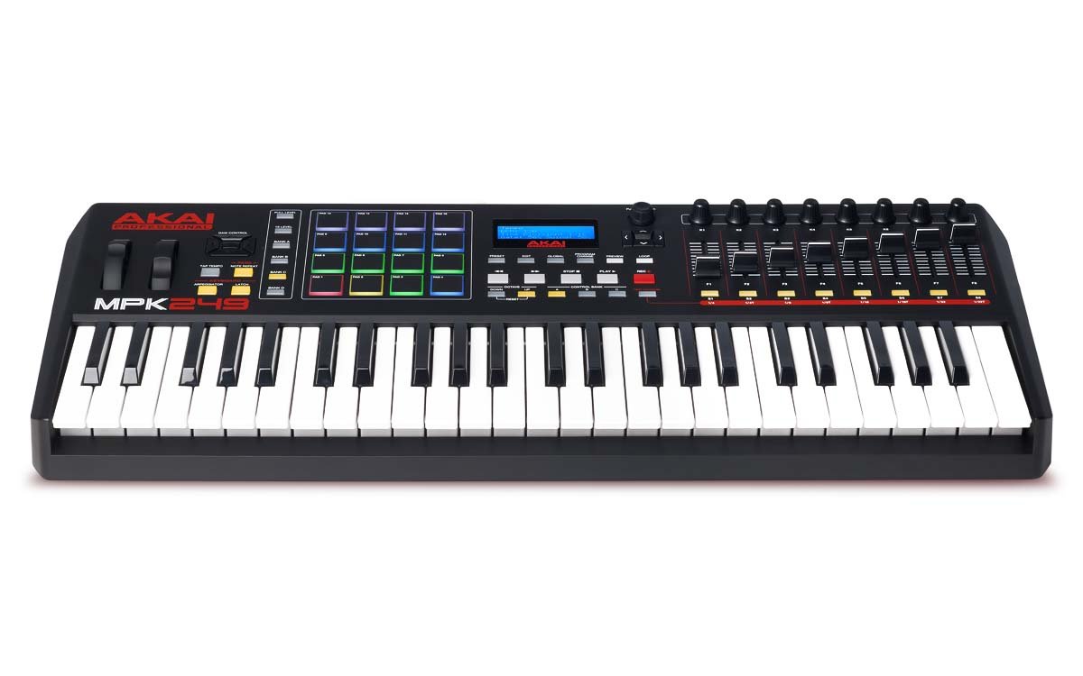 AKAI MPK249 - 49 Key Performance Keyboard Controller - 0694318015551