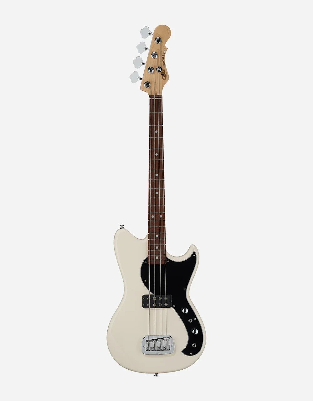 ベース G&L Fallout bass G&L Tribute Fallout Short Scale Bass w/Rosewood Fretboard Olympic