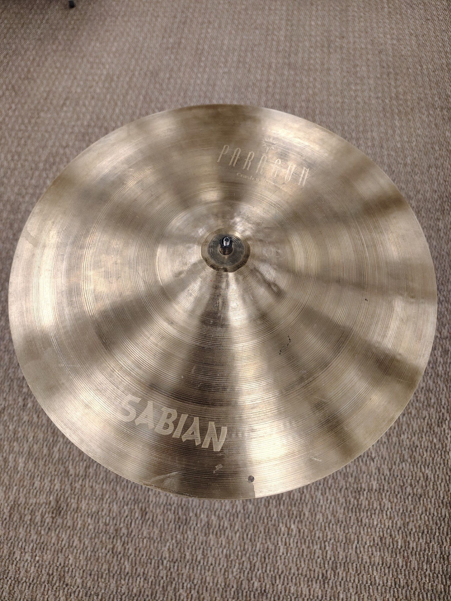 Sabian Paragon 18 Crash (small crack-drilled) - Vintage/Used