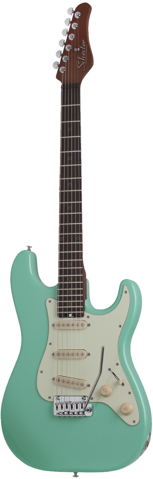 SCHECTER Stratocasterタイプ　グリーン Schecter Nick Johnston Traditional SSS - Atomic Green - 815447026229