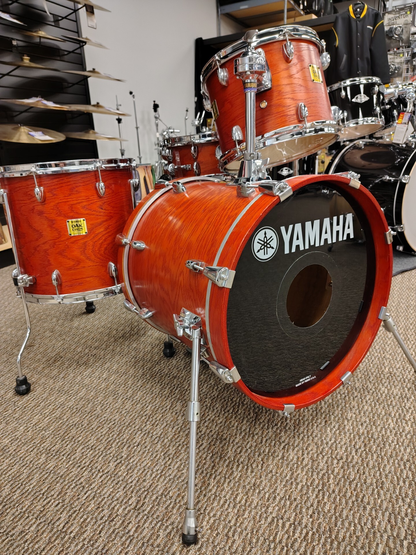 Yamaha Oak Custom 4pc Shell Pack - Vintage/Used