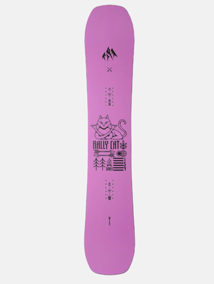 Jones Women's Rally Cat Snowboard - 7640463413042