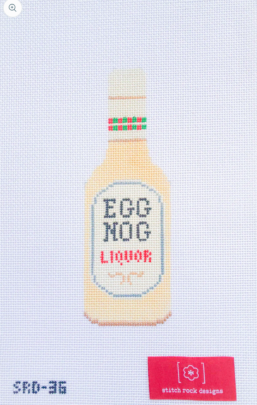 Eggnog Liqour Bottle