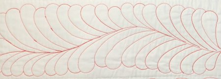 feather quilting