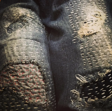 sashiko repair