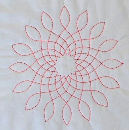 circle quilting