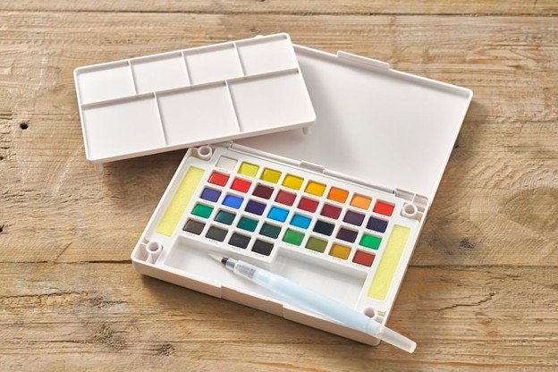 Koi Watercolor Field Sketch Box 36 Color Set