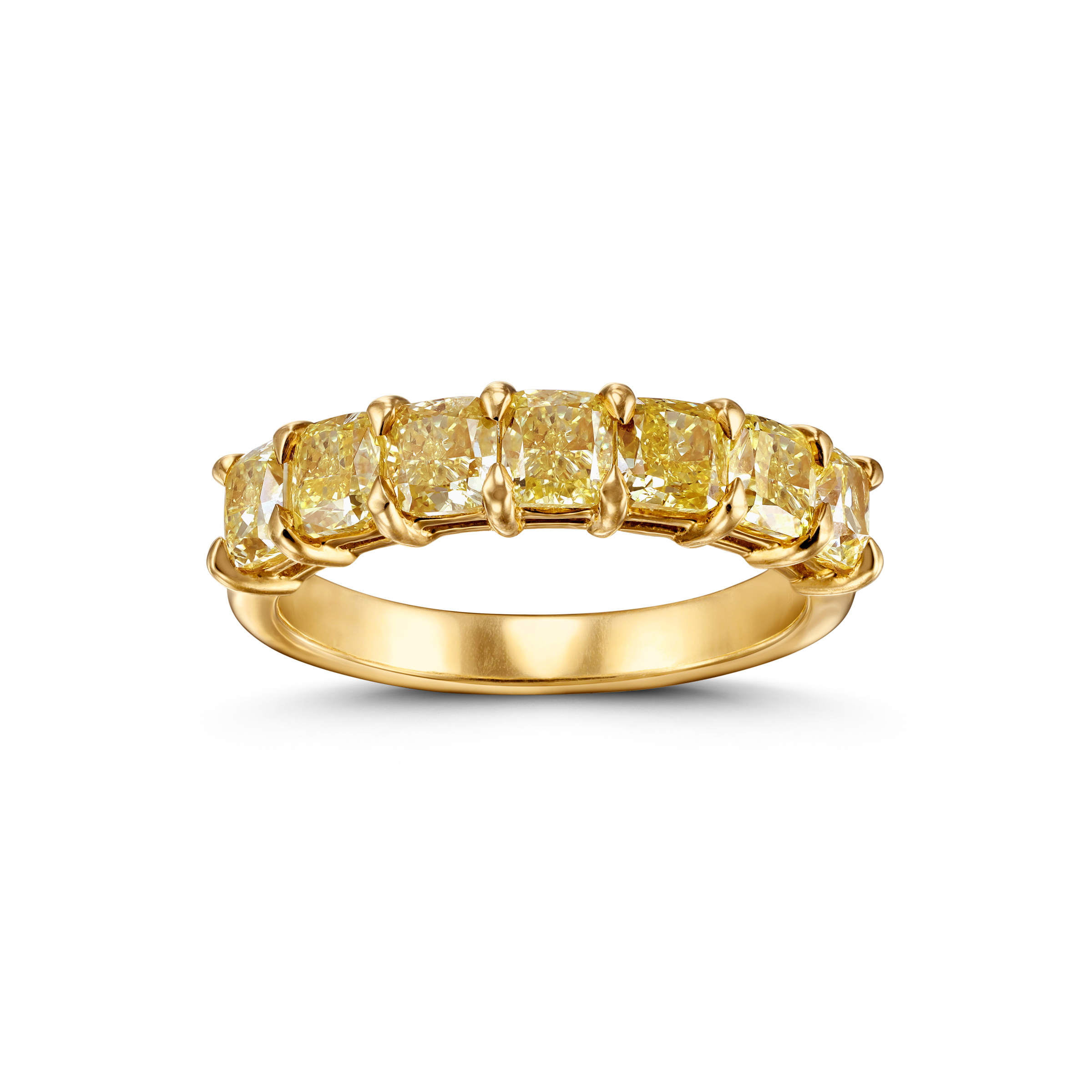 Fancy Yellow Diamond Band