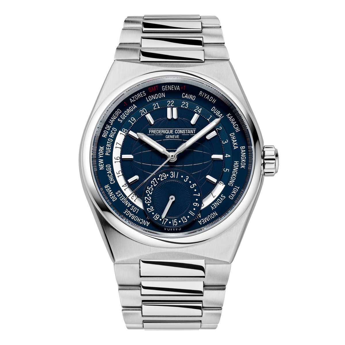 Frederique Constant Gent's Highlife WorldTimer Automatic Watch