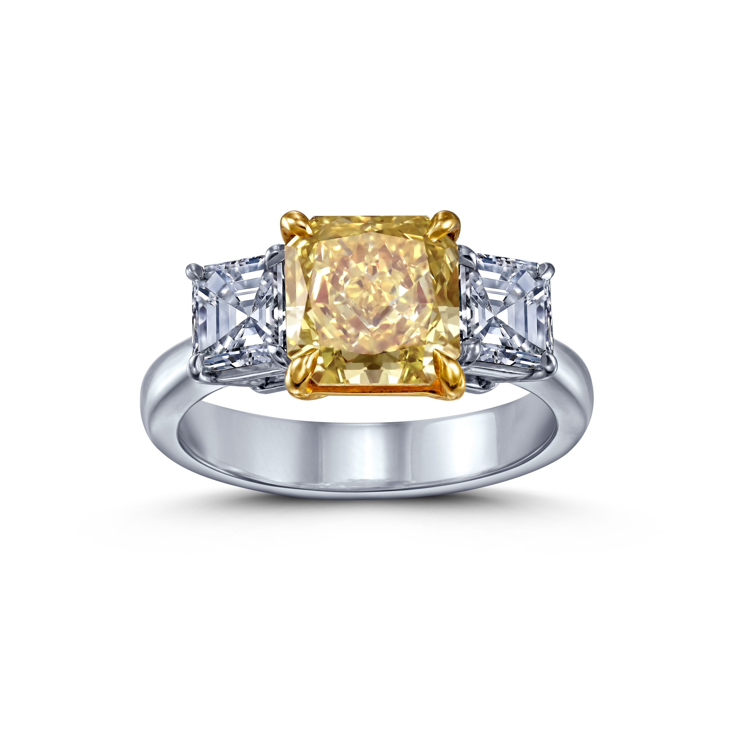 Fancy Yellow Diamond Ring