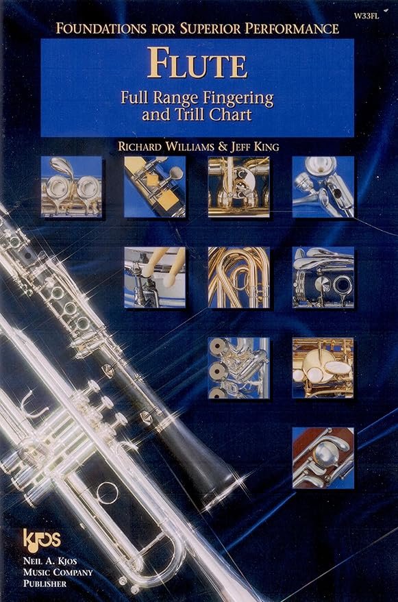 Foundations For Superior Performance Fingering and Trill Chart For Flute