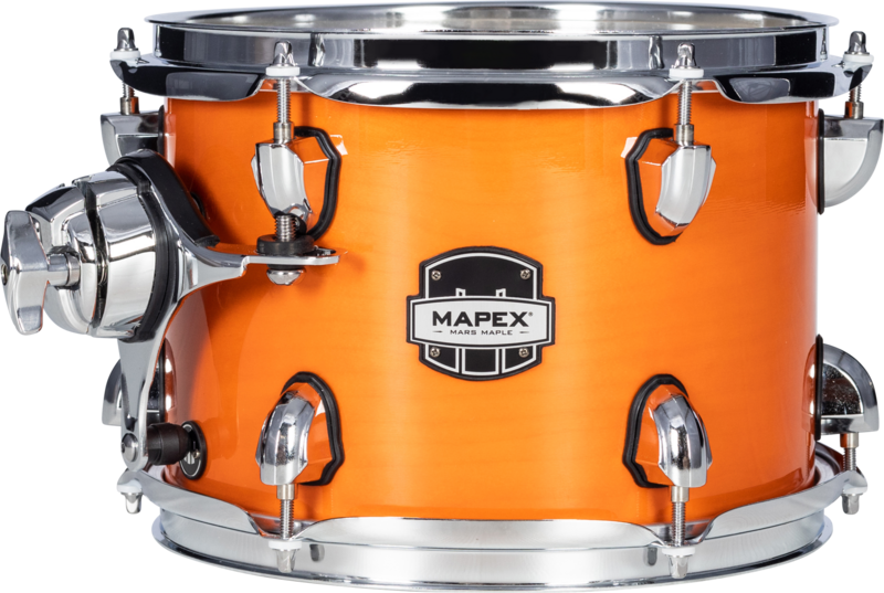 MARS MAPLE 8 in. X 7 in. TOM PACK W/SONIClear TOM HOLDER GLOSSY AMBER