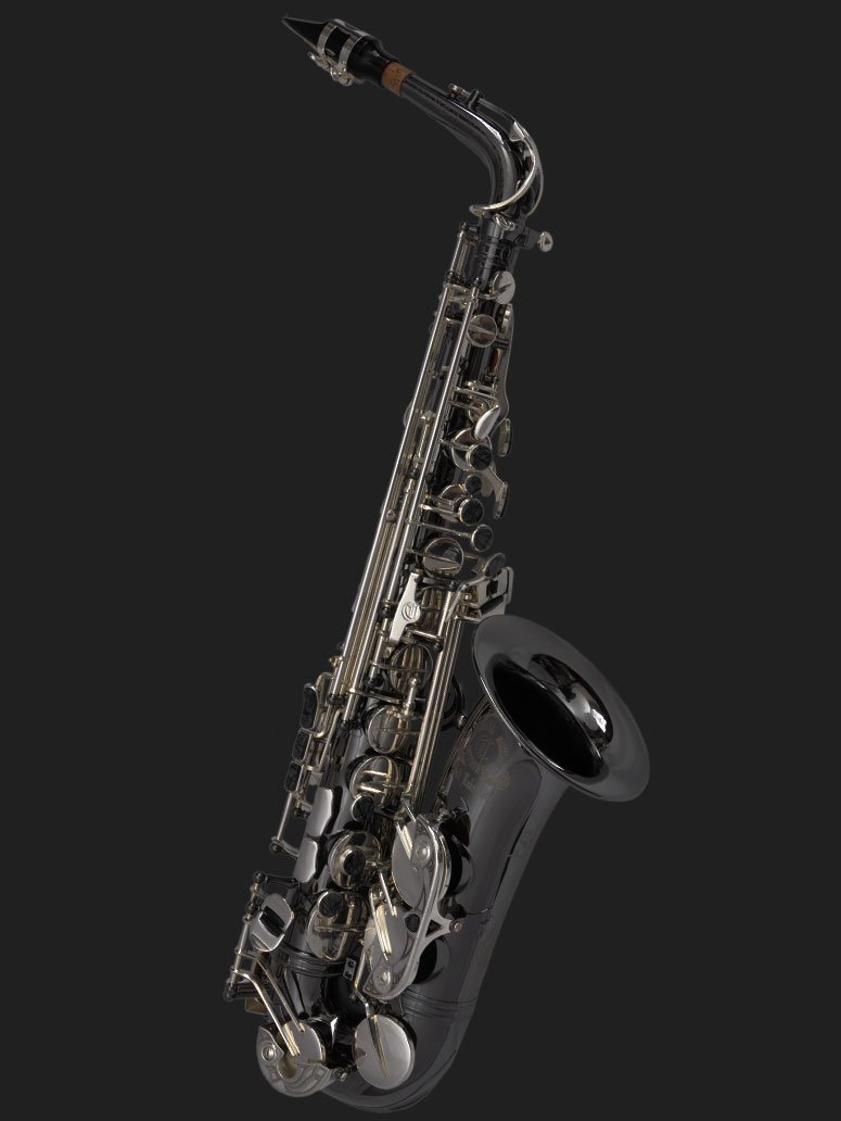 Cannonball A5-BS Big Bell® Stone Series® Alto Saxophone - Black
