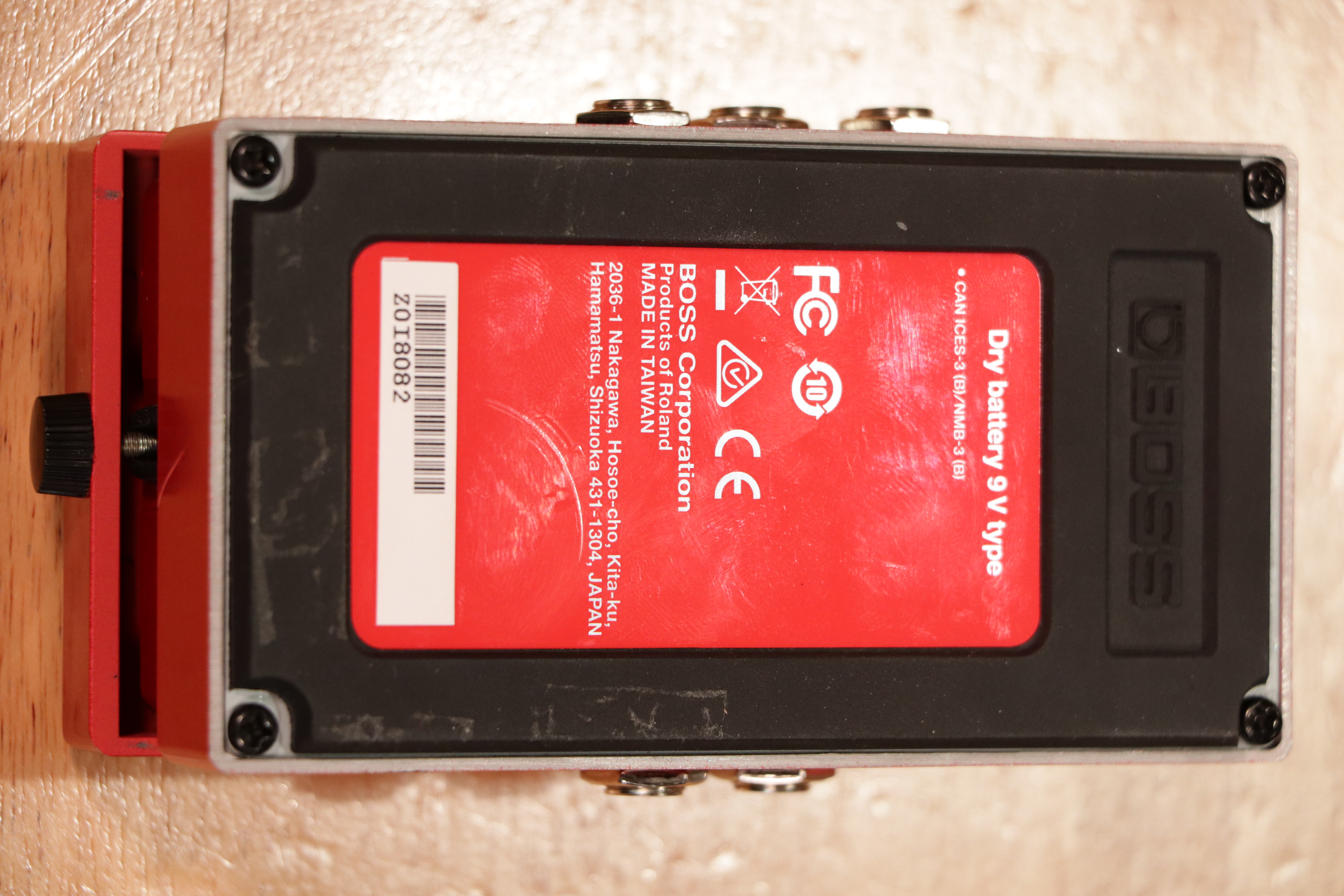 Boss RC-3 Loop Station 2011 - Present - Red