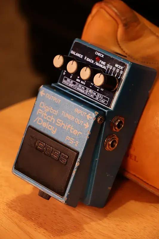 Boss PS-2 Digital Pitch Shifter/Delay (Blue Label) 1987