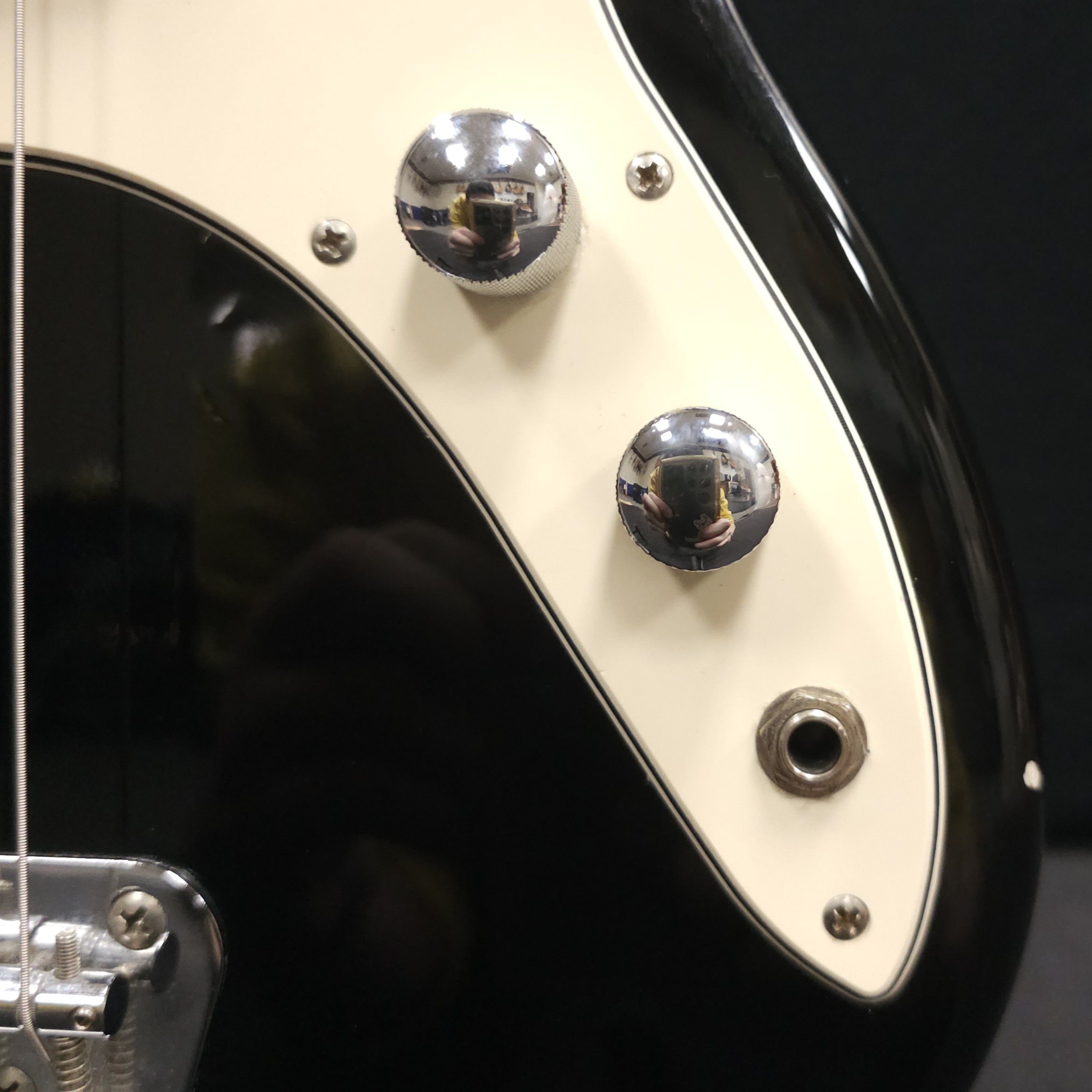 1997 Squier Vista Series Musicmaster Bass - Black - 714009
