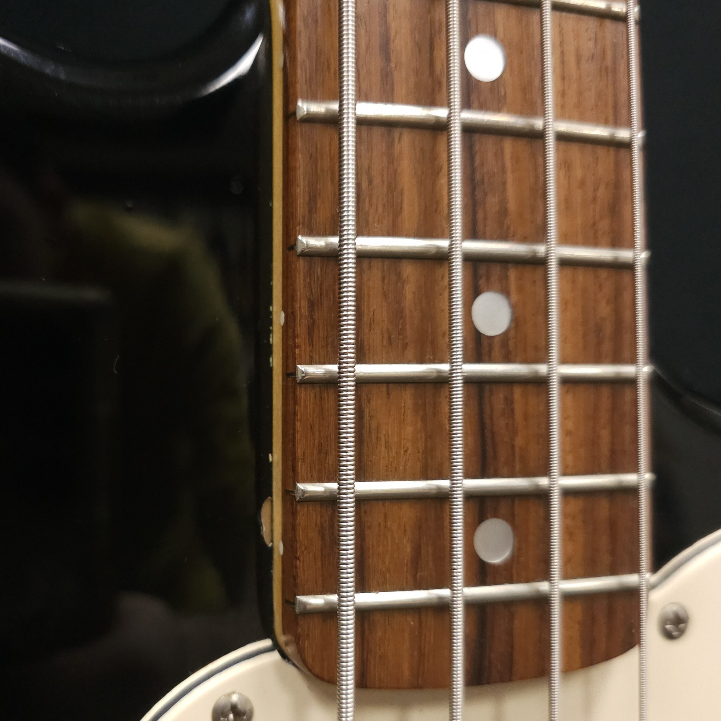 1997 Squier Vista Series Musicmaster Bass - Black - 714009