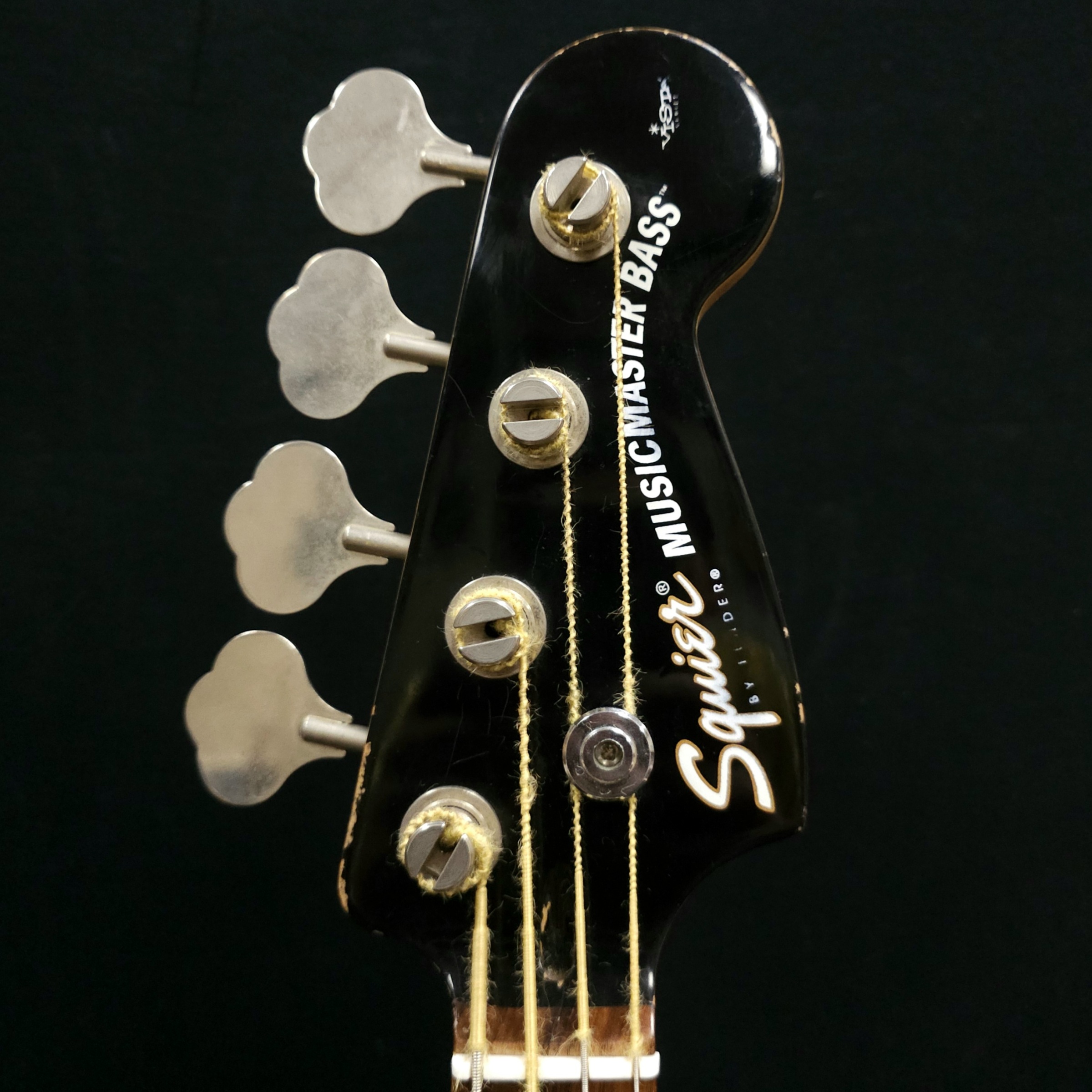 1997 Squier Vista Series Musicmaster Bass - Black - 714009