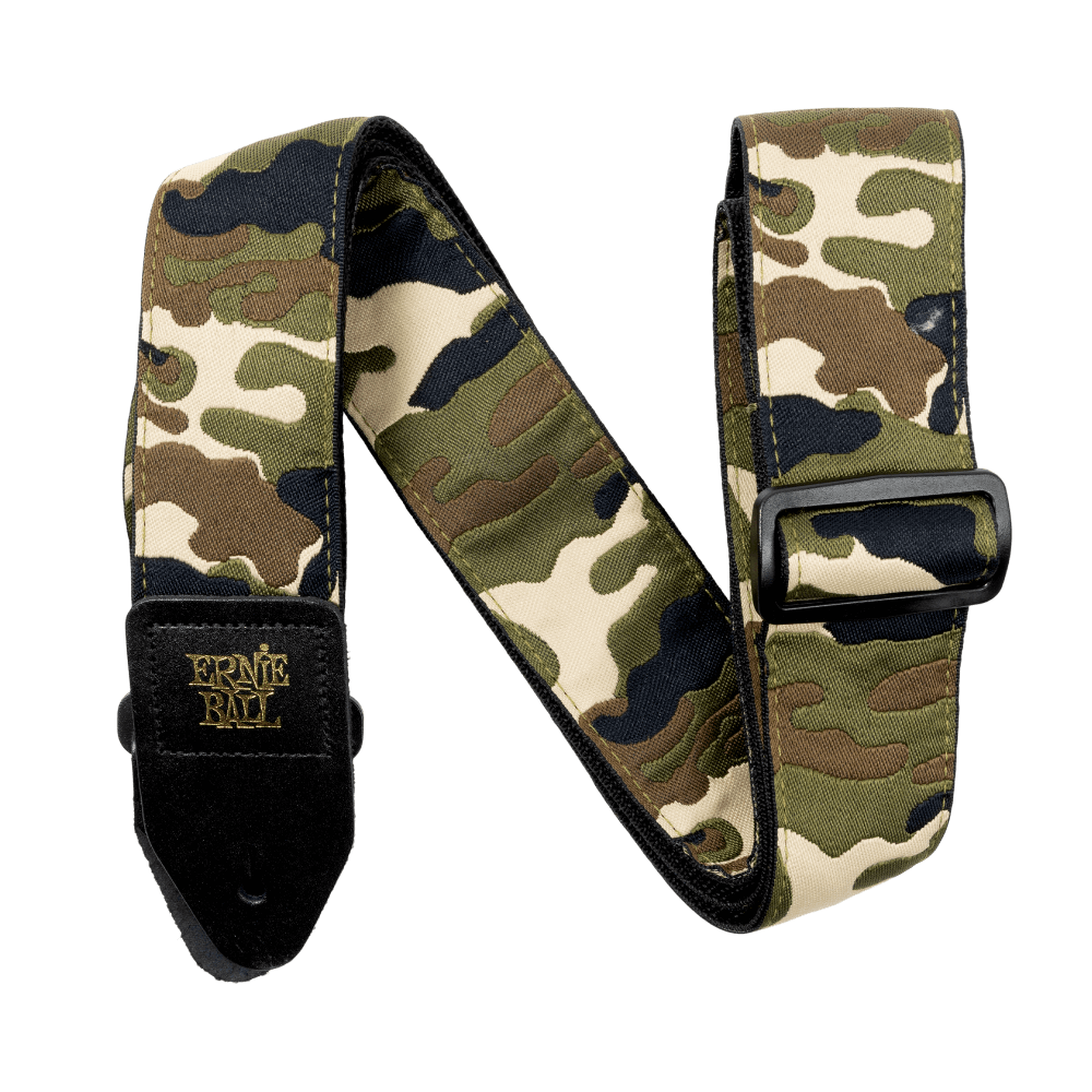 Ernie Ball Classic Jacquard Guitar/Bass Strap - Vintage Camo
