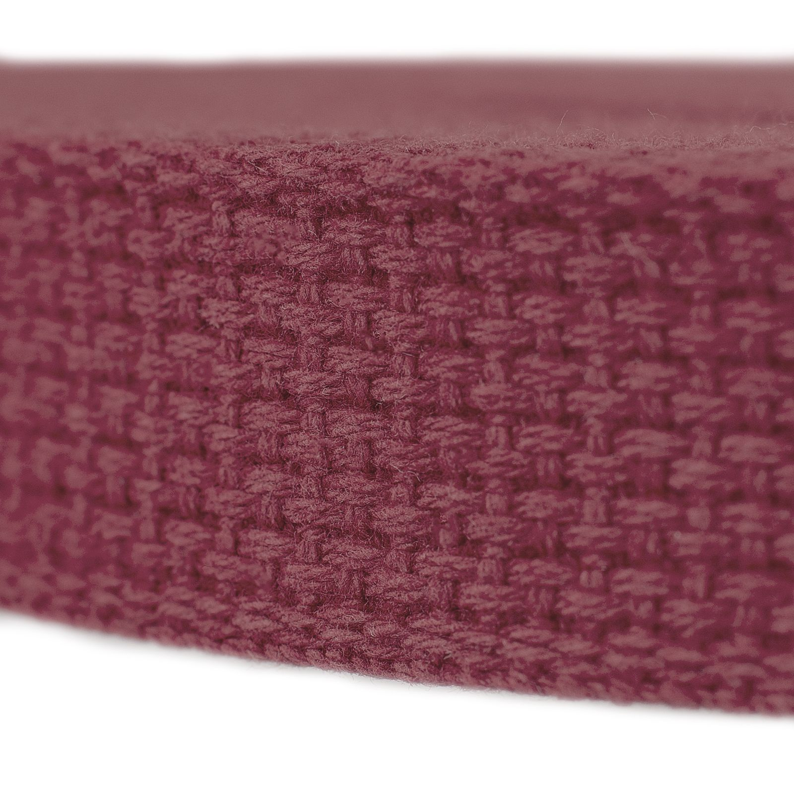 1 inch MAROON Cotton Webbing by Country Brook Design / sold by the yard  