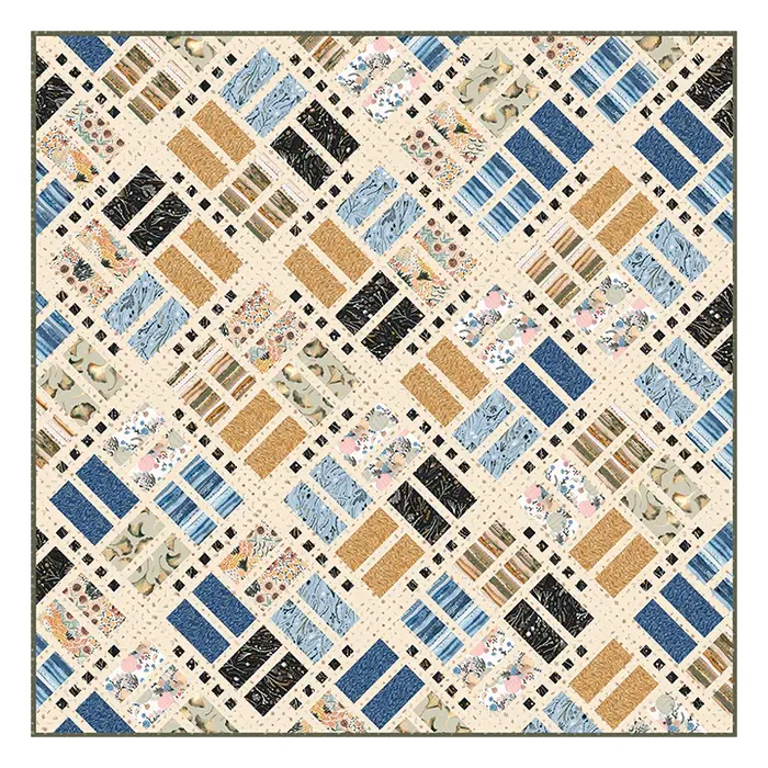 Running Stitch Quilts - Weavers Cottage Quilt (Pattern)