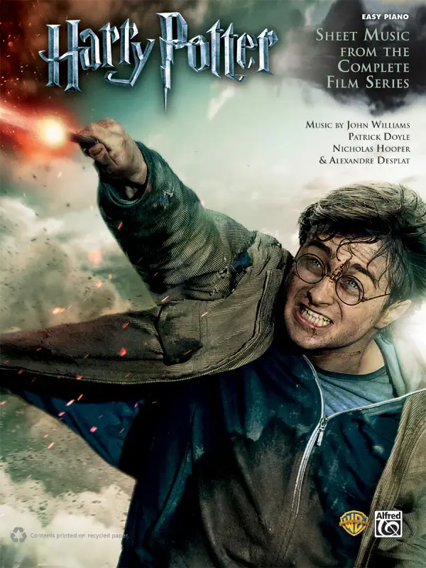 Alfred 00-39075 Harry Potter: Sheet Music from the Complete Film Series for Easy Piano