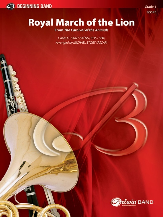 Alfred 32459 Royal March of the Lion: From The Carnival of the Animals, Concert Band