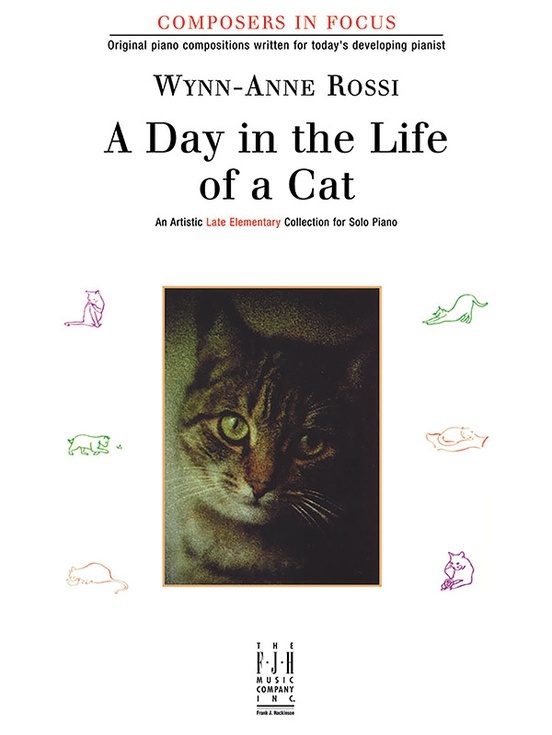 FJH 98-FJH1063 A Day in the Life of a Cat for Piano