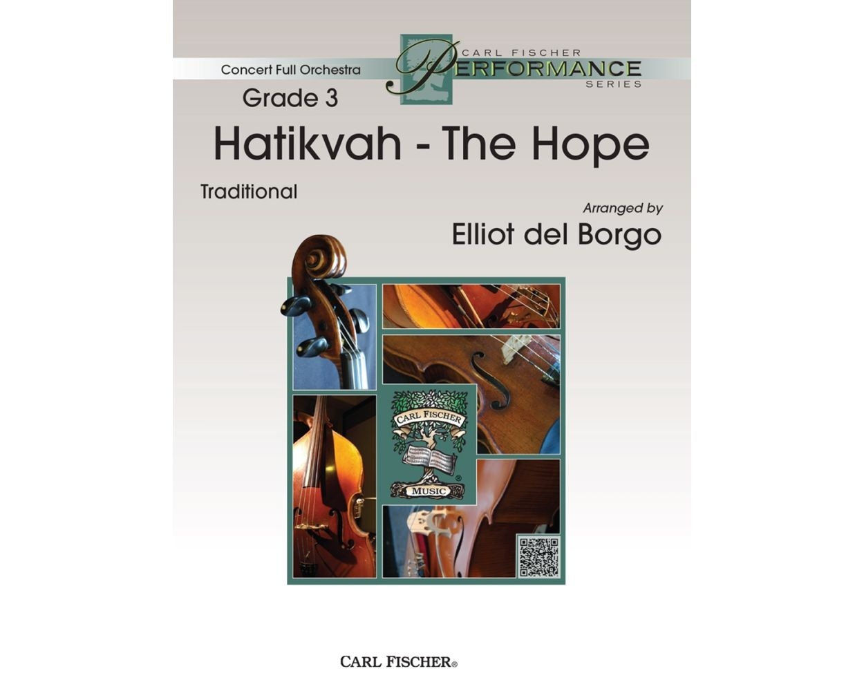 Carl Fischer CCO3F Hatikvah - The Hope for Full Orchestra (Score only)