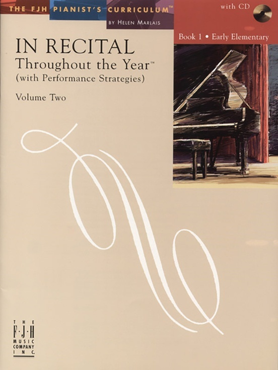 FJH FJH1552 In Recital Throughout the Year Volume Two, Book 1 for Piano
