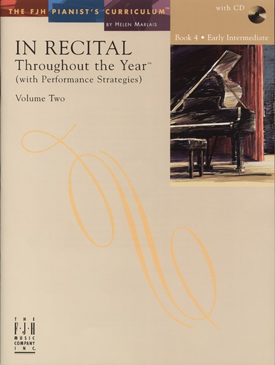 FJH FJH1555 In Recital Throughout the Year, Volume Two, Book 4 for Piano