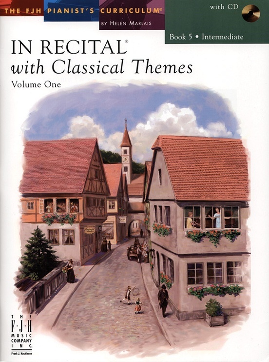 FJH FJH1701 In Recital® with Classical Themes, Volume One, Book 5 for Piano