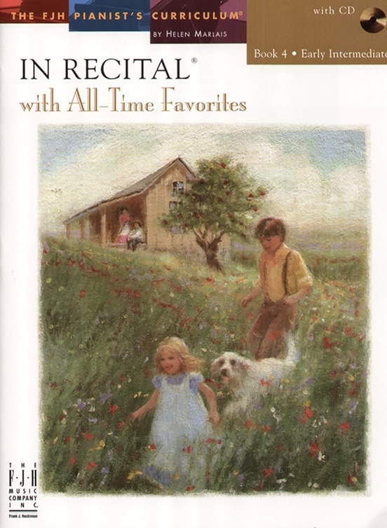 FJH FJH2044 In Recital with All-Time Favorites, Book 4 for Piano