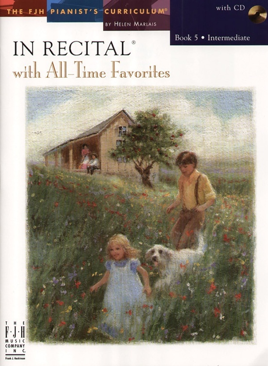 FJH FJH2045 In Recital with All-Time Favorites, Book 5 for Piano