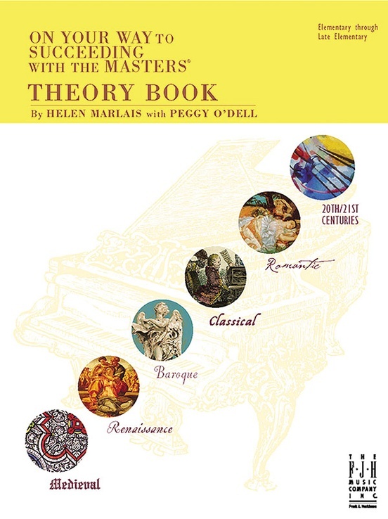 FJH FJH2100 On Your Way To Succeeding With The Masters, Theory Book for Piano