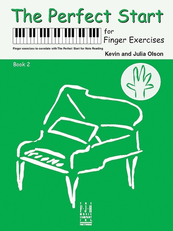 FJH FJH2218 The Perfect Start for Finger Exercises, Book 2 for Piano
