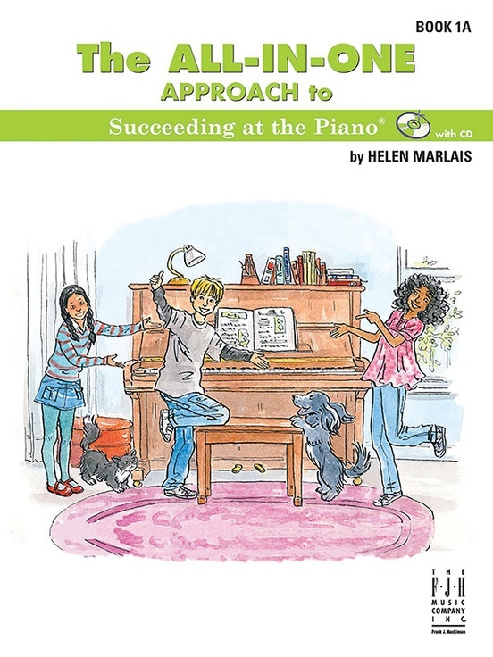 FJH FJH2225 The All-in-One Approach to Succeeding at the Piano, Book 1A w/CD