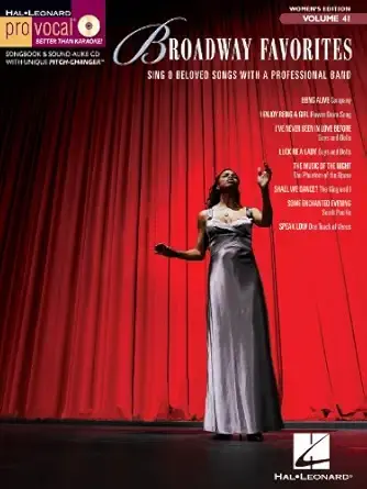Hal Leoanrd  00740415 Broadway Favorites: Pro Vocal Women's Edition Volume 41 w/CD