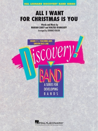 Hal Leonard 04006045 All I Want For Christmas Is You Discovery Concert Band